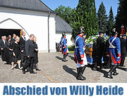 Berdigung Wiesnwirt Willy Heide auf dem Planegger Friedhof (©Foto. Ingrid Grossmann)